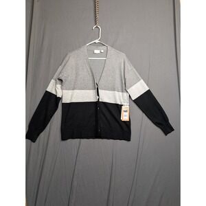 Cyrus Women's Color-block Cardigan Size Small